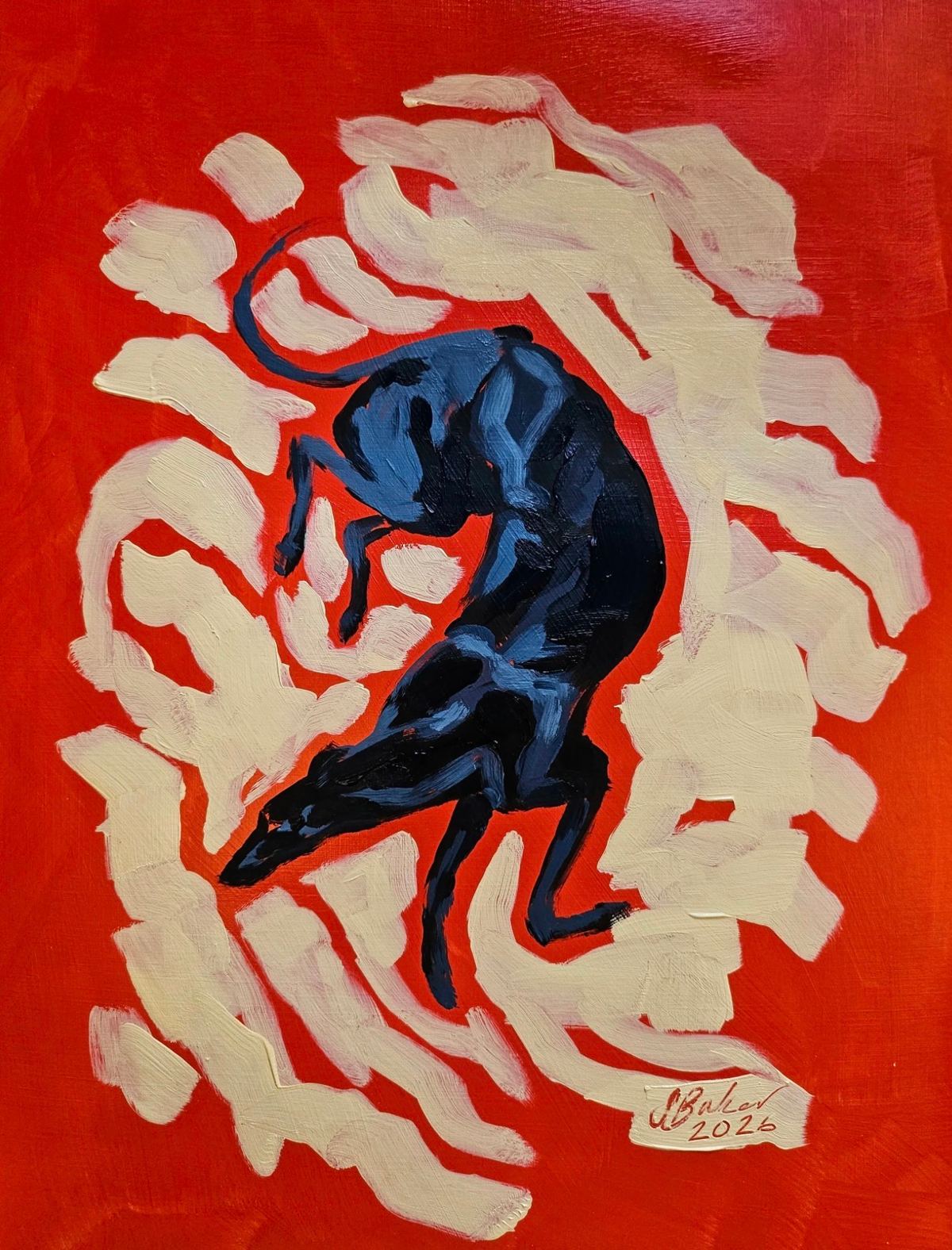 Twisting Hound by Sylvie Baker