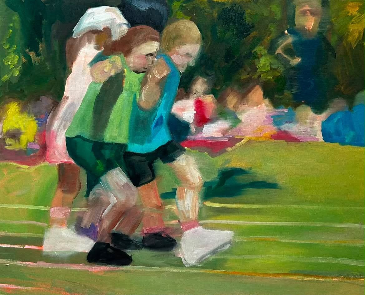 Sports Day, Last Leg by Carys Balch