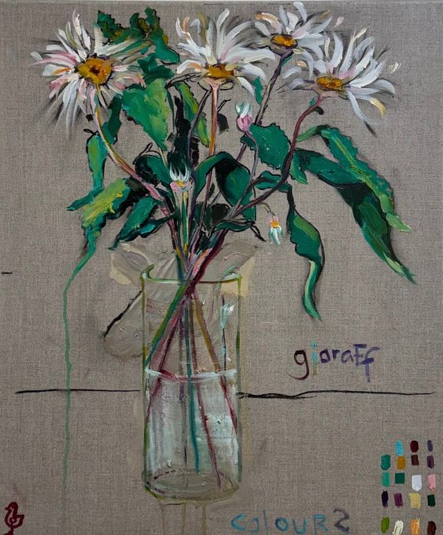 Floral Painting by Wendy Freestone